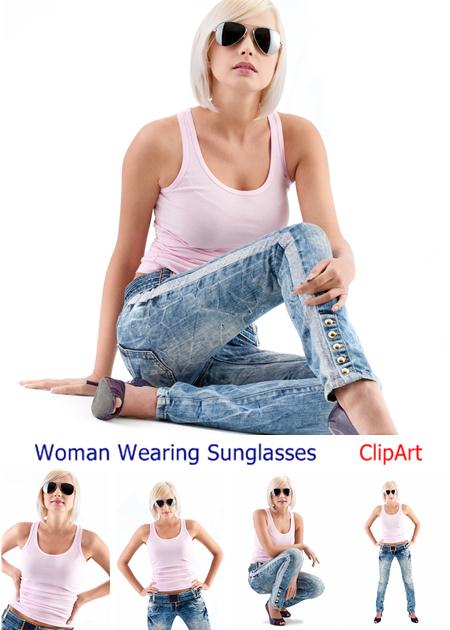 Woman Wearing Sunglasses REUPLOAD
