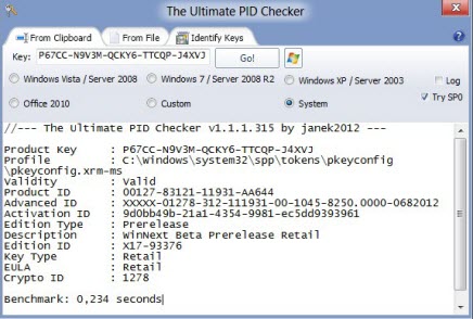 The Ultimate PID Checker v1.1.1.315 