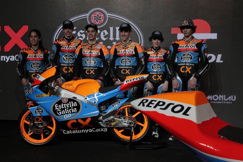 Repsol представили команды Moto3 и CEV