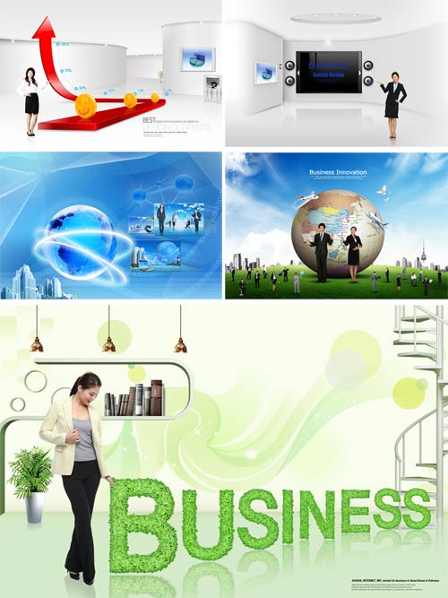 Some templates from Asadal. Business