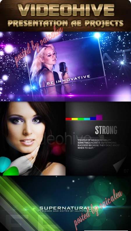 VideoHive Present After Effects Projects - Footage