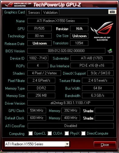 GPU-Z 0.6.0 (2012/Rus)
