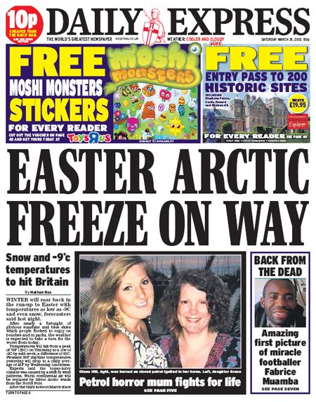 Daily Express - 31 Saturday March 2012 (HQ PDF)