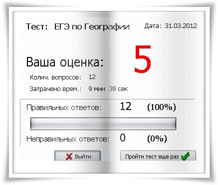 Тесты 2009 v2.4 + Portable Rus/Ukr