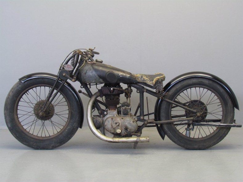 Ретро мотоцикл Peugeot P105 1928
