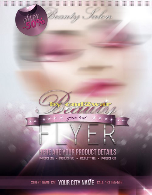 Beauty Fashion Flyer - Graphic River