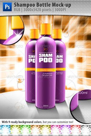 GraphicRiver Shampoo Bottle Mock-up