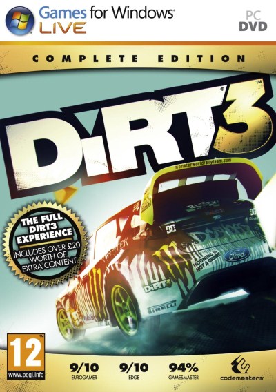 Dirt 3.v 1.2 + 4 DLC  (2011/multi2/Repack by Fenixx) (updated on 09.04.2012)