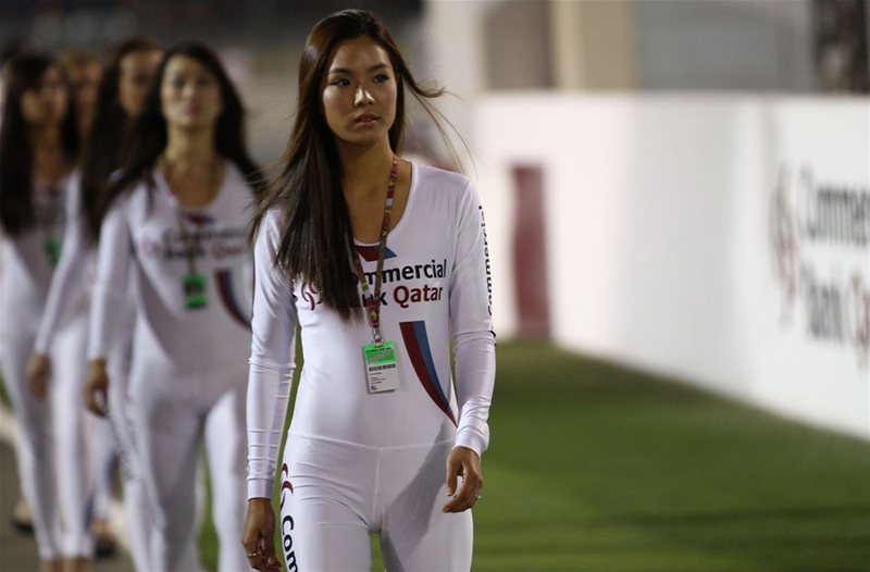 Девушки паддока с Гран При Катара 2012