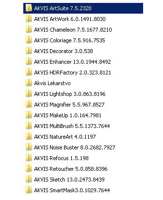 AKVIS Plugins Pack for Adobe Photoshop Multilingual [Apr-2012]