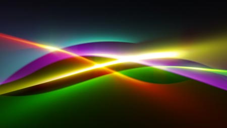 Motion graphic Lovely Light Waves
