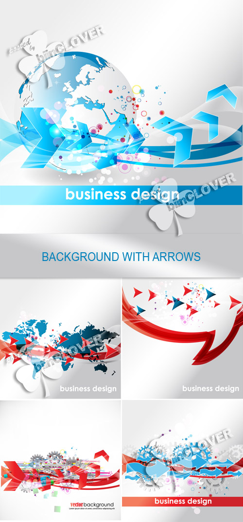 Background with arrows 0132