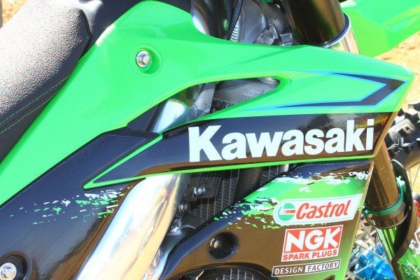 Первые фото мотоцикла Kawasaki KX250F 2013