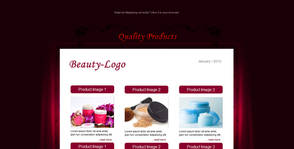 ThemeForest - Beauty - Email Template