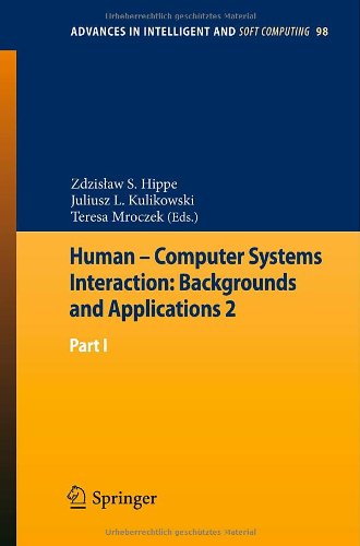 Human - Computer Systems Interaction: Backgrounds and Applications 2: Part 1
