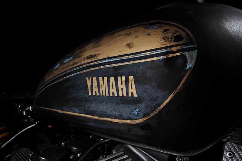 Кастом Shokker на базе Yamaha XS1100