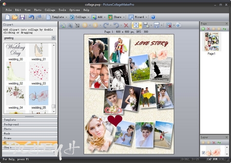 Pearl Mountain Picture Collage Maker Pro v3.3.0
