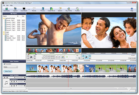  VideoPad Video Editor Professional 2.41 Portable