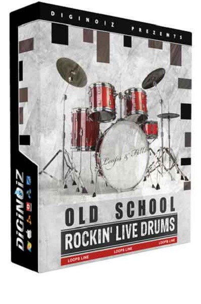 Diginoiz Old School Rockin Live Drums MULTiFORMAT DVDR - DYNAMiCS