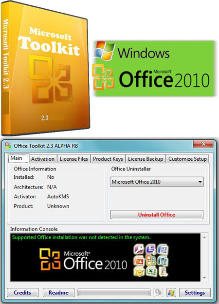 Microsoft Office Pro 2010 With Toolkit and EZ-Activator 2.01
