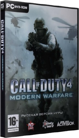 Call of Duty 4: Modern Warfare (SP1.6/MP1.7) (Ru) 2007  RG Games (RePack) 