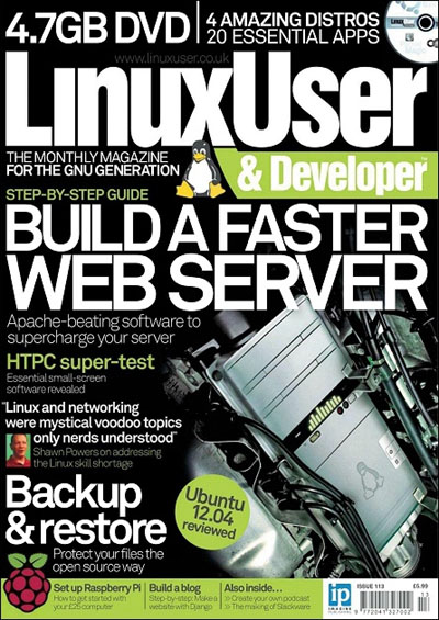 Linux User & Developer Magazine Issue 113, 2012