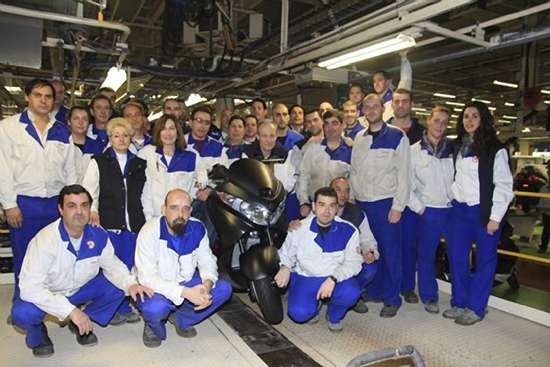 Последний мотоцикл сошел с конвейера фабрики Suzuki в Испании