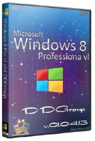 Windows 8 Professional vl x64 DDGroup v.01.04.13 Rus
