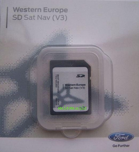 Ford Navigation Western Europe SD Sat Nav V3 2013