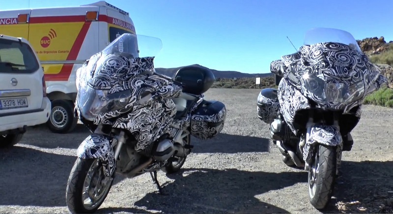 Новый мотоцикл BMW R1200RT 2014: шпионские фото и видео