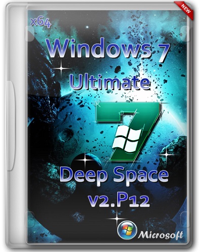 Windows 7 Ultimate SP1 Deep Space x64 Дальтик v2.P12 (2013) RUS