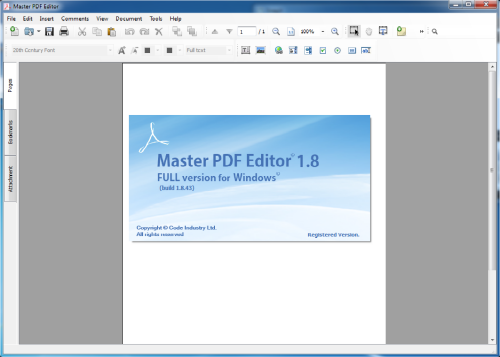 Master PDF Editor 1.8.43