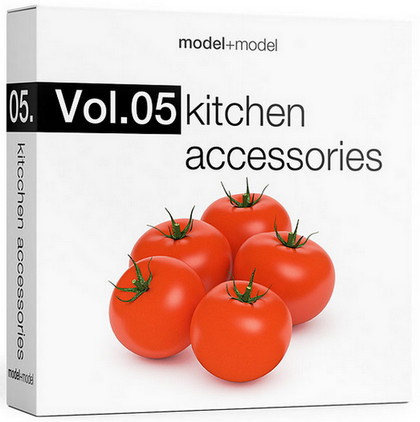 [3dMax] modelplusmodel Vol.05: Kitchen Accessories FULL | 291 MB (1.16 GB after extraction)