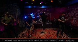 Zebrahead - Two Wrongs Don't Make a Right, But Three Rights Make a Left on AXS Live