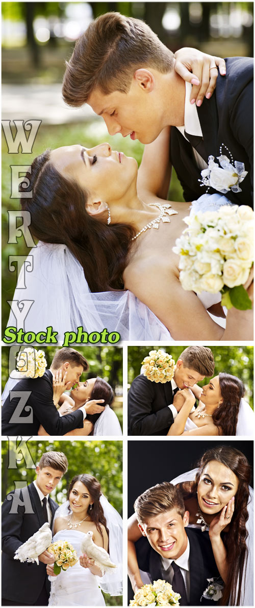 ,    / Wedding, bride and groom - Raster clipart