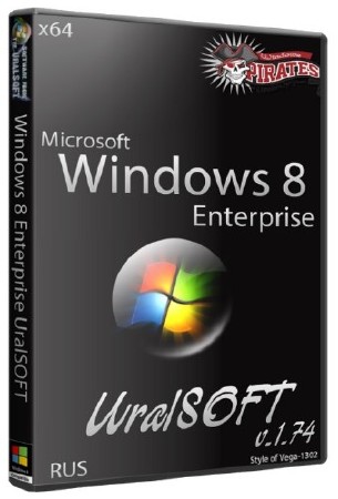 Windows 8 x64 Enterprise UralSOFT v.1.74 (RUS/2013)