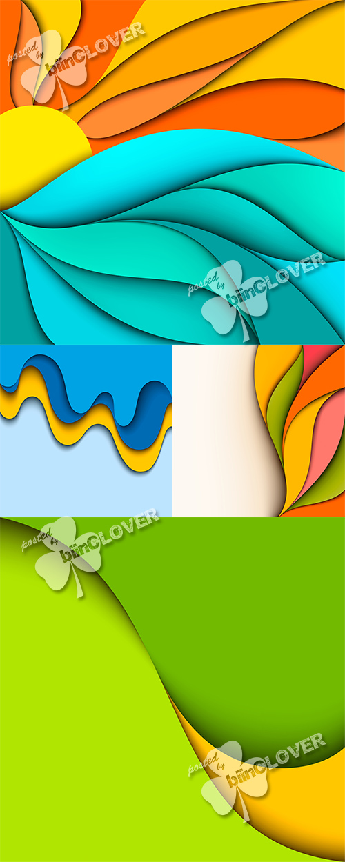 Abstract wavy backgrounds 0464