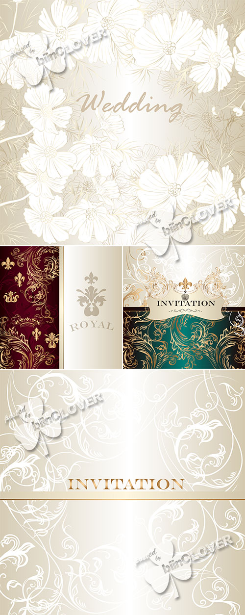 Luxury invitation cards 0465