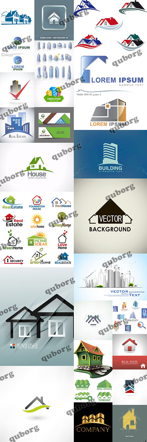 Stock Vector - Real Estate
