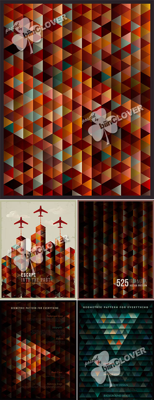 Geometric abstract background 0470