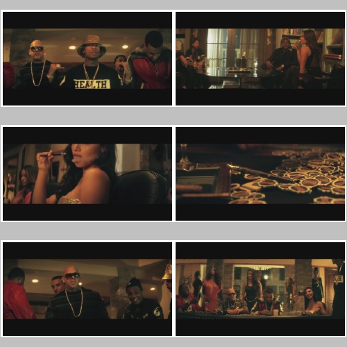 Mally Mall & Tyga & French Montana & Pusha T - Wake Up In It (2014) HD 1080p