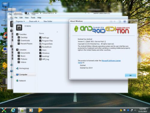 Windows 7 Android Edition 2014 (x86 x64)