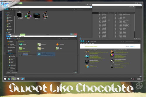 Windows 8.1 Sweet Like Chocolate x64 2014 Including Activators /{Uploaded} @IG/[Team OS] {HKRG}