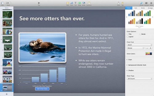 Apple Keynote 6.1 (Mac OS X) :March.3.2014