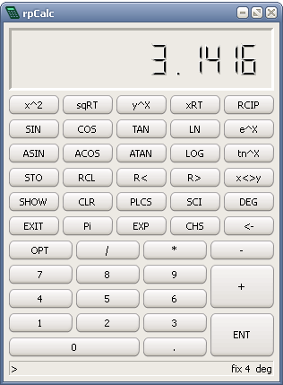 rpCalc 0.7.0 + Portable