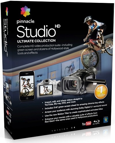 Pinnacle Studio 17 Ultimate 17.4.0.309 2014 (RUS/ENG)