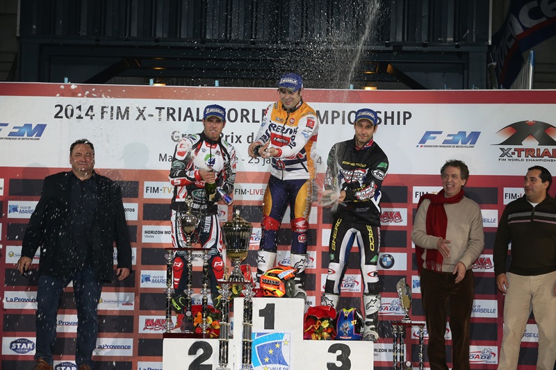 Тони Боу выиграл вторй этап X-Trial Indoor 2014 в Марселе