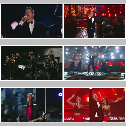 Robin Thicke & Chicago - Medley (Live, The Grammy's)(2014) WEB HD1080