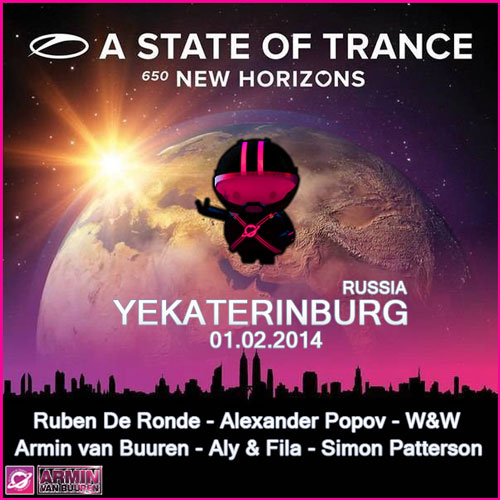Armin van Buuren - A State Of Trance Episode 650 - Live @ Yekaterinburg (01.02.2014)