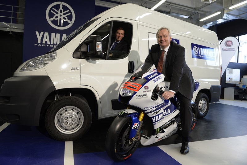 Fiat Professional - новый титульный спонсор команды Yamaha Factory Racing